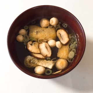 玉麩のお吸い物